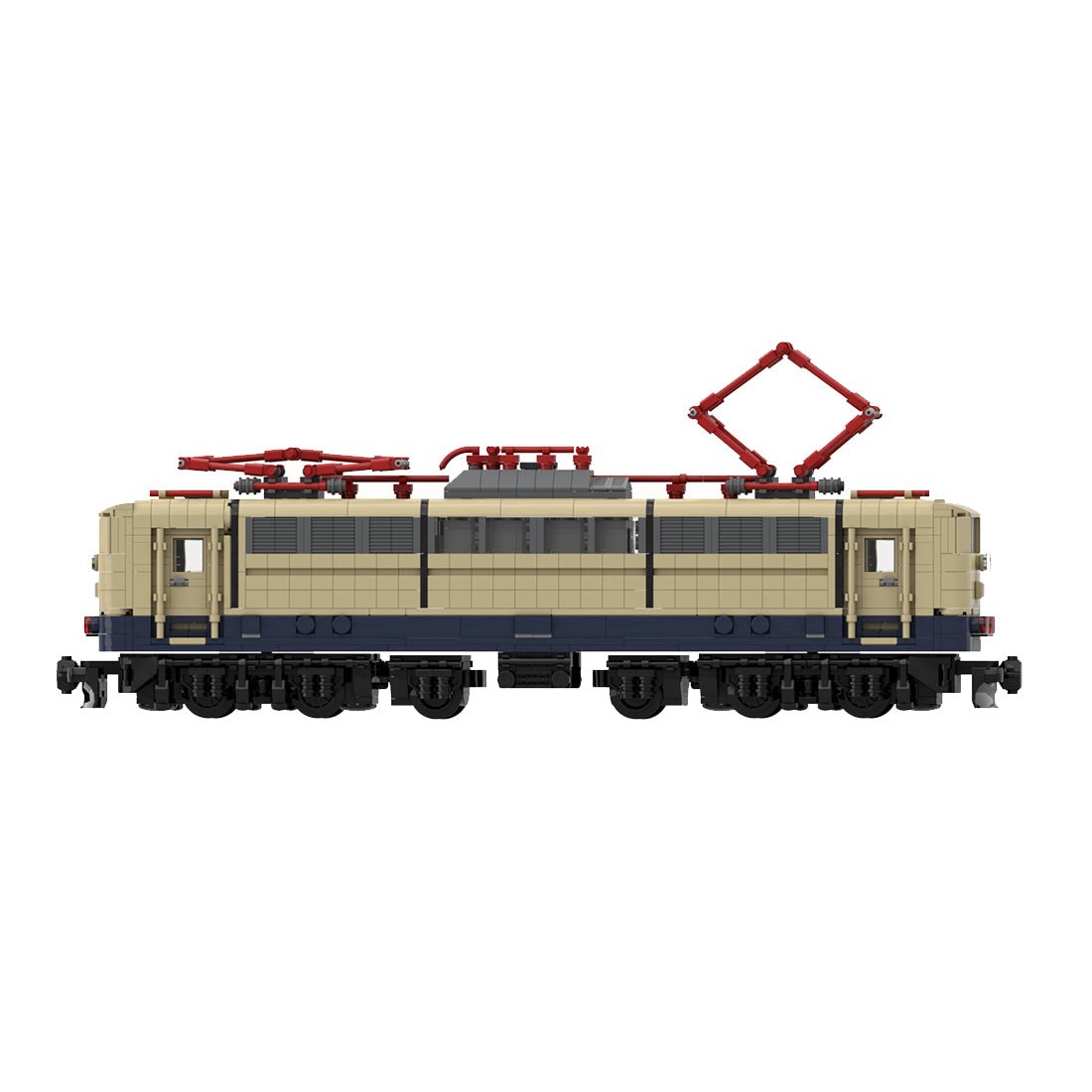 MOC - 118547 DB - Baureihe 151 (8w) Klemmbuateine - LesDiy - Klemmbausteine