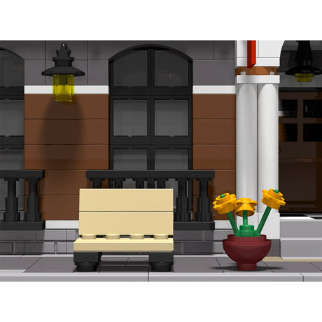 MOC - 118705 Modular Corner Pub Klemmbausteine - LesDiy - Klemmbausteine