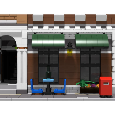 MOC - 118705 Modular Corner Pub Klemmbausteine - LesDiy - Klemmbausteine