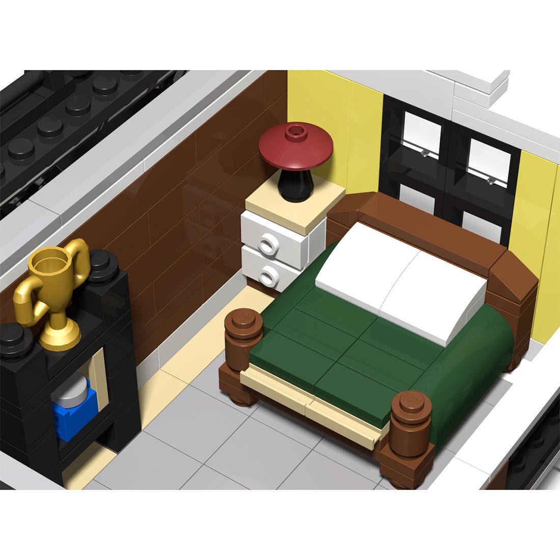 MOC - 118705 Modular Corner Pub Klemmbausteine - LesDiy - Klemmbausteine