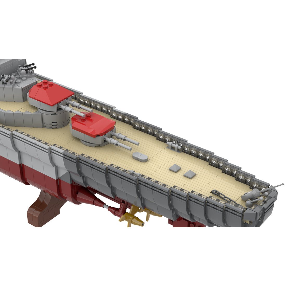 MOC - 119082 Prinz Eugen Klemmbausteine - LesDiy - Klemmbausteine