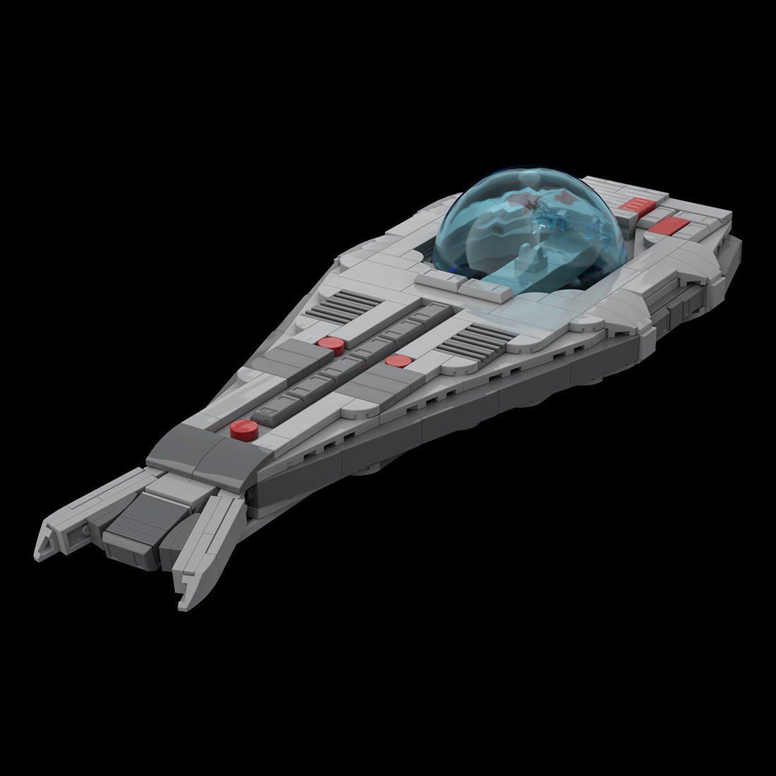 MOC - 119084 Tarellian Plague Vessel Klemmbausteine - LesDiy - Klemmbausteine