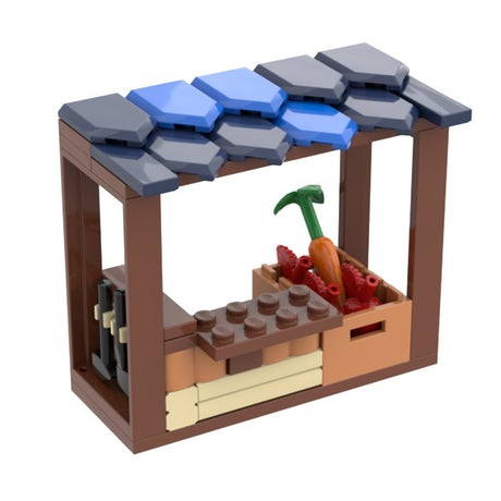 MOC - 120195 Mittelalterliches Dorfpaket 21325 Alt. Bauen Klemmbausteine - LesDiy - Klemmbausteine