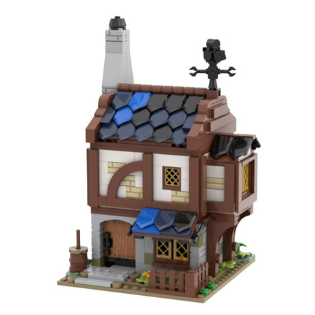 MOC - 120195 Mittelalterliches Dorfpaket 21325 Alt. Bauen Klemmbausteine - LesDiy - Klemmbausteine