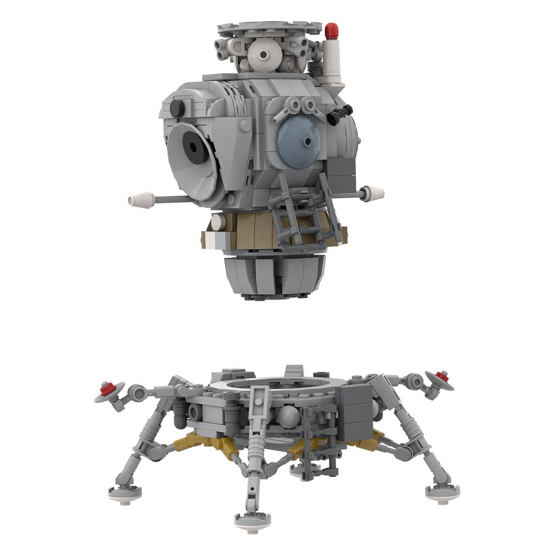 MOC - 120447 The LK Lander Collection Klemmbausteine - LesDiy - Klemmbausteine