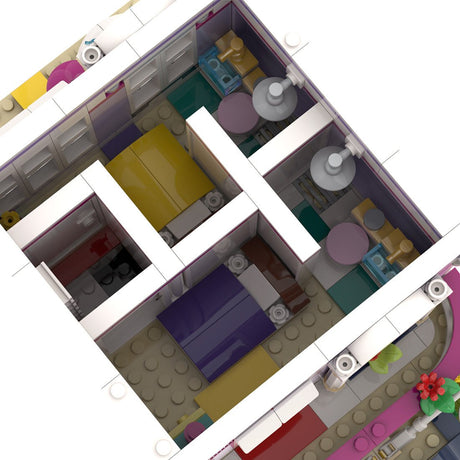 MOC - 121401 Heartlake Grand Hotel (2021) Modular Alt Build Klemmbausteine - LesDiy - Klemmbausteine