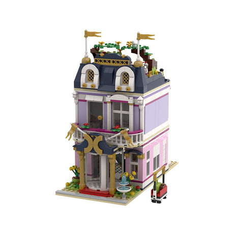 MOC - 121401 Heartlake Grand Hotel (2021) Modular Alt Build Klemmbausteine - LesDiy - Klemmbausteine