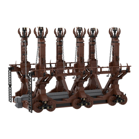 MOC - 122034 Wolf's Head Grond Klemmbausteine - LesDiy - Klemmbausteine