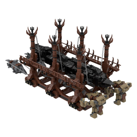 MOC - 122034 Wolf's Head Grond Klemmbausteine - LesDiy - Klemmbausteine