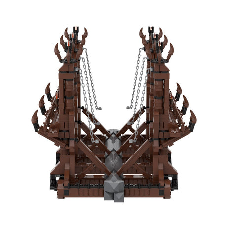 MOC - 122034 Wolf's Head Grond Klemmbausteine - LesDiy - Klemmbausteine