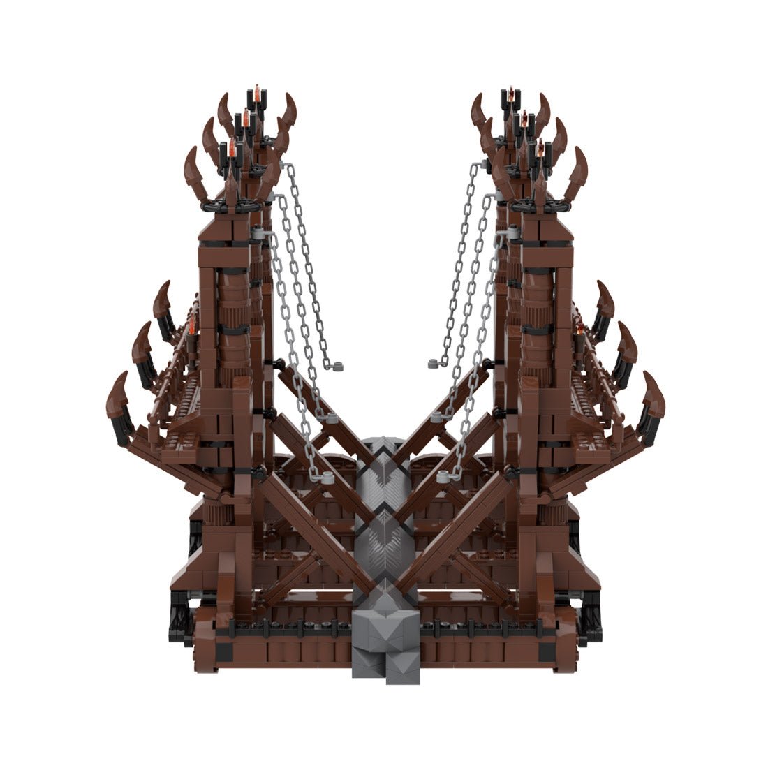 MOC - 122034 Wolf's Head Grond Klemmbausteine - LesDiy - Klemmbausteine