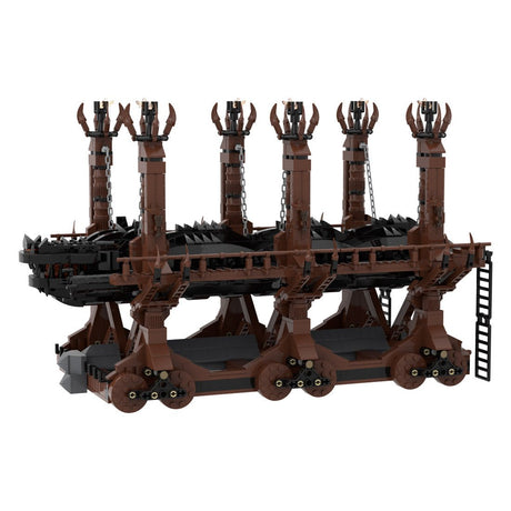 MOC - 122034 Wolf's Head Grond Klemmbausteine - LesDiy - Klemmbausteine