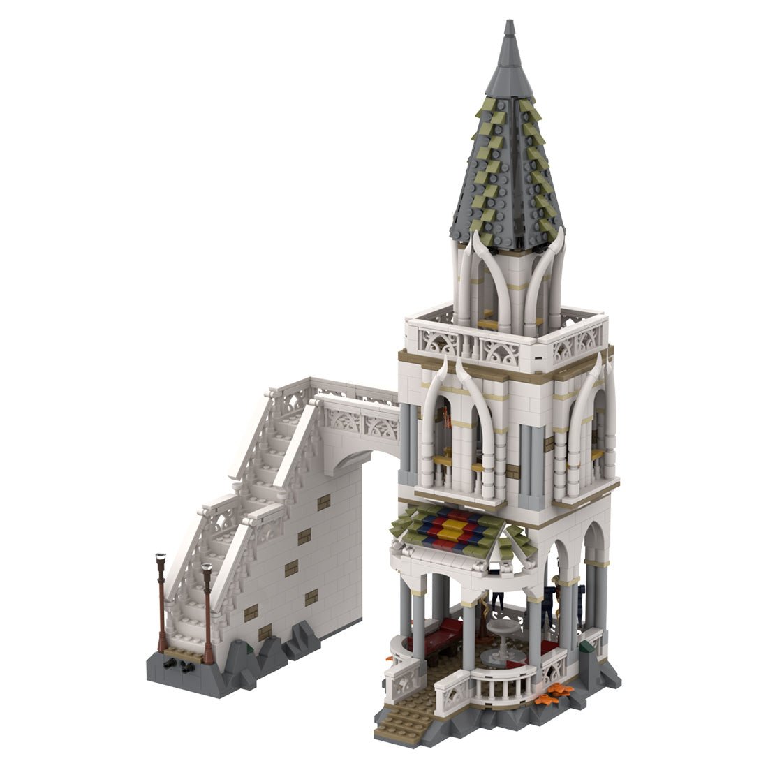 MOC - 122041 UCS Rivendell - Gates of Imladris Klemmbausteine - LesDiy - Klemmbausteine