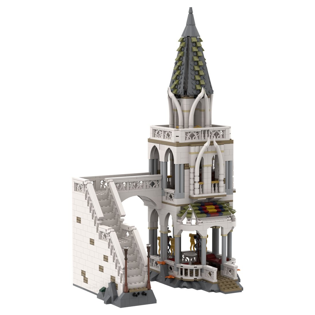 MOC - 122041 UCS Rivendell - Gates of Imladris Klemmbausteine - LesDiy - Klemmbausteine