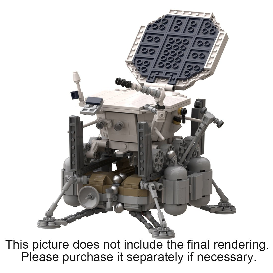 MOC - 122248 LOK Luna 17 (Ye - 8 series) Klemmbausteine - LesDiy - Klemmbausteine