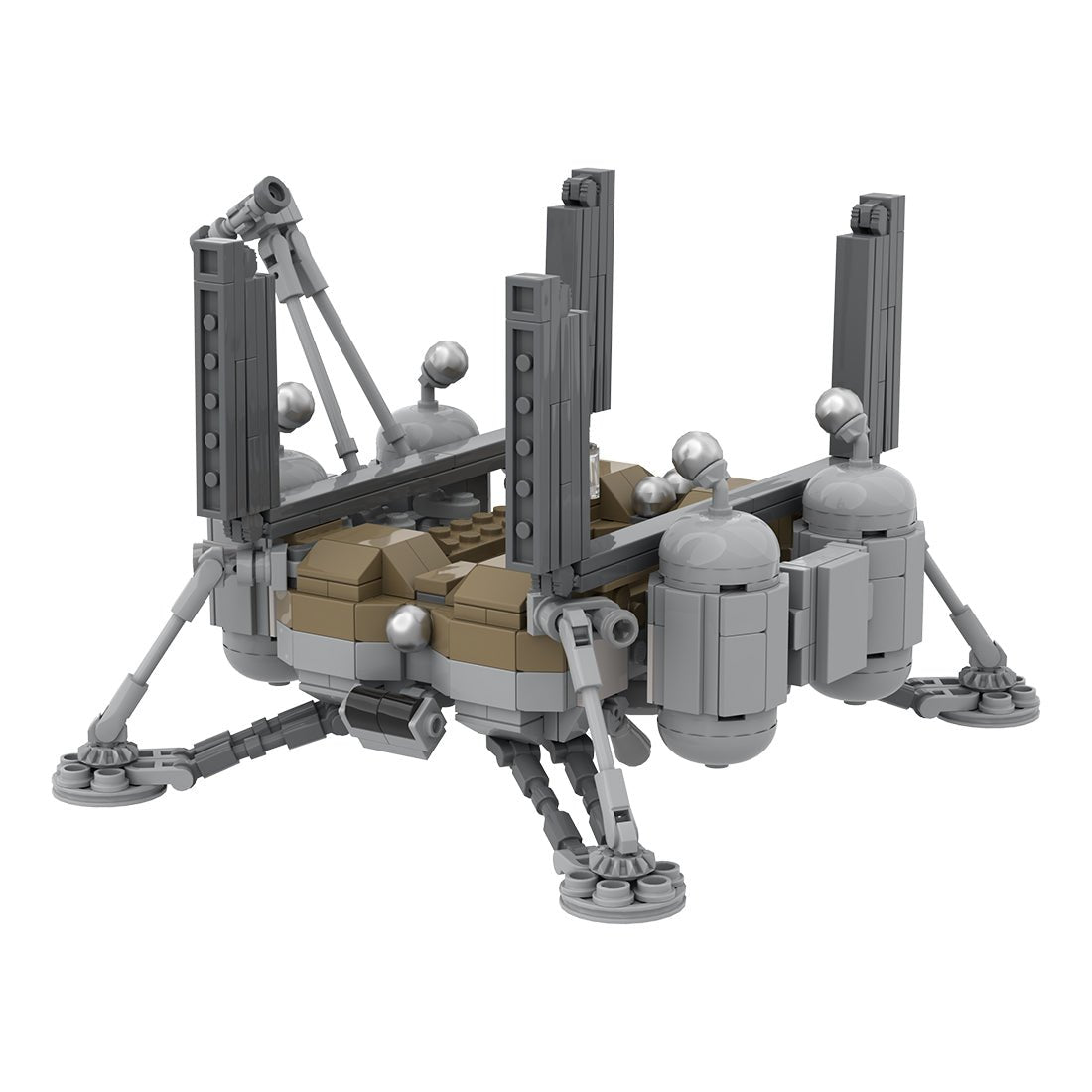 MOC - 122248 LOK Luna 17 (Ye - 8 series) Klemmbausteine - LesDiy - Klemmbausteine