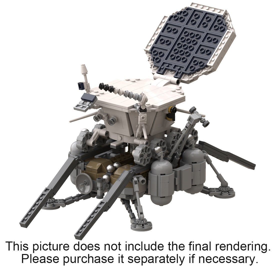 MOC - 122248 LOK Luna 17 (Ye - 8 series) Klemmbausteine - LesDiy - Klemmbausteine