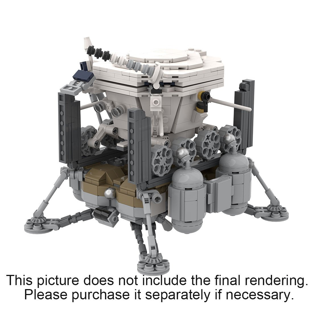 MOC - 122248 LOK Luna 17 (Ye - 8 series) Klemmbausteine - LesDiy - Klemmbausteine