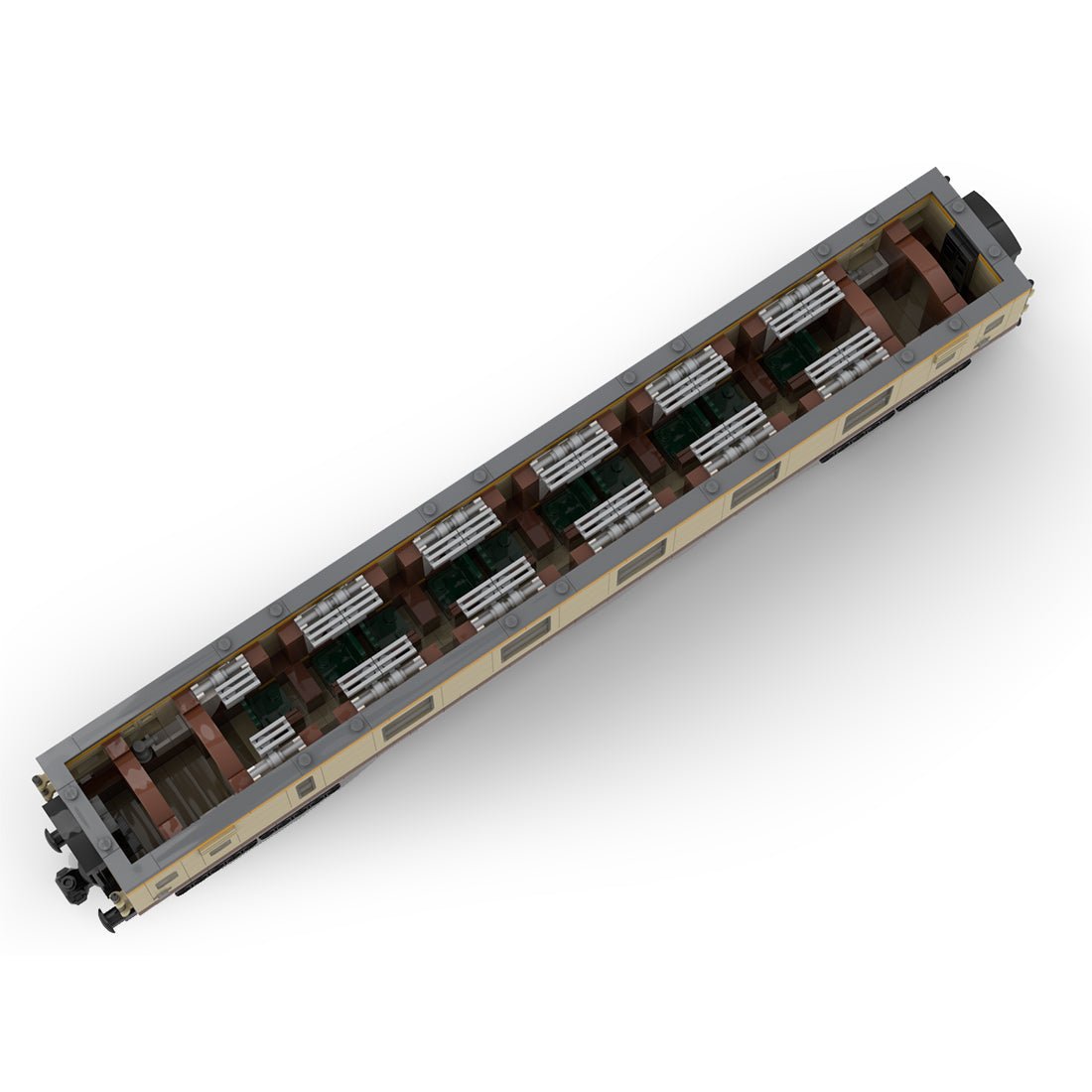 MOC - 122525 Shakespeare Express "Kinlet Hall" (8w) Klemmbausteine - LesDiy - Klemmbausteine