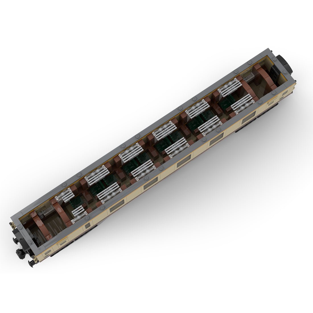 MOC - 122525 Shakespeare Express "Kinlet Hall" (8w) Klemmbausteine - LesDiy - Klemmbausteine