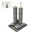 MOC - 122768 1/1000 World Trade Center (1973 - 2001) Klemmbausteine - LesDiy - Klemmbausteine