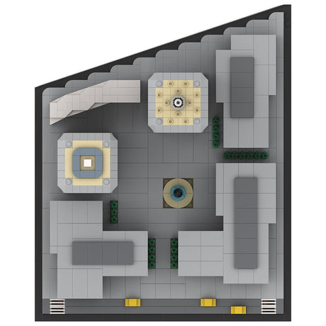 MOC - 122768 1/1000 World Trade Center (1973 - 2001) Klemmbausteine - LesDiy - Klemmbausteine