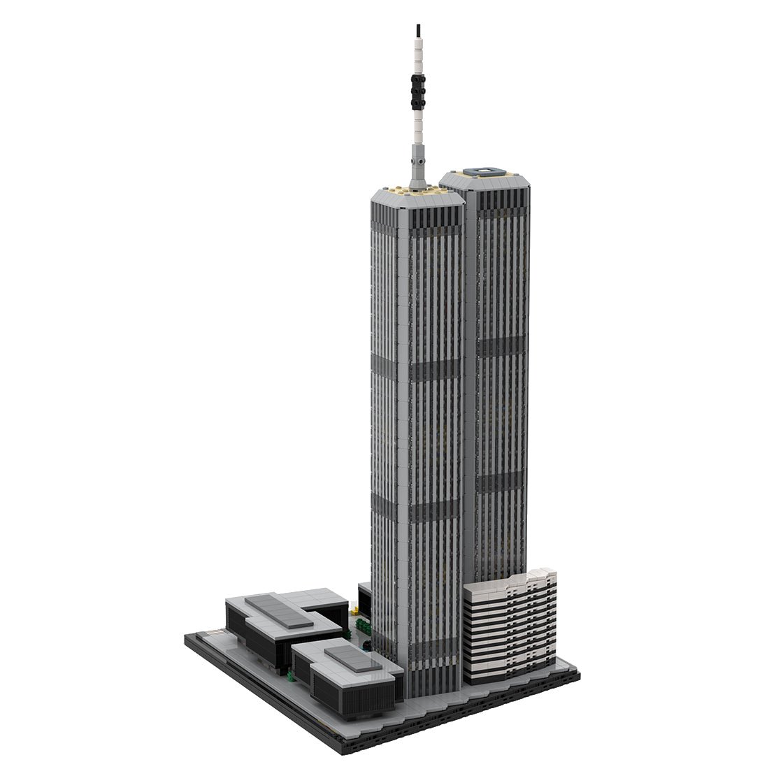 MOC - 122768 1/1000 World Trade Center (1973 - 2001) Klemmbausteine - LesDiy - Klemmbausteine