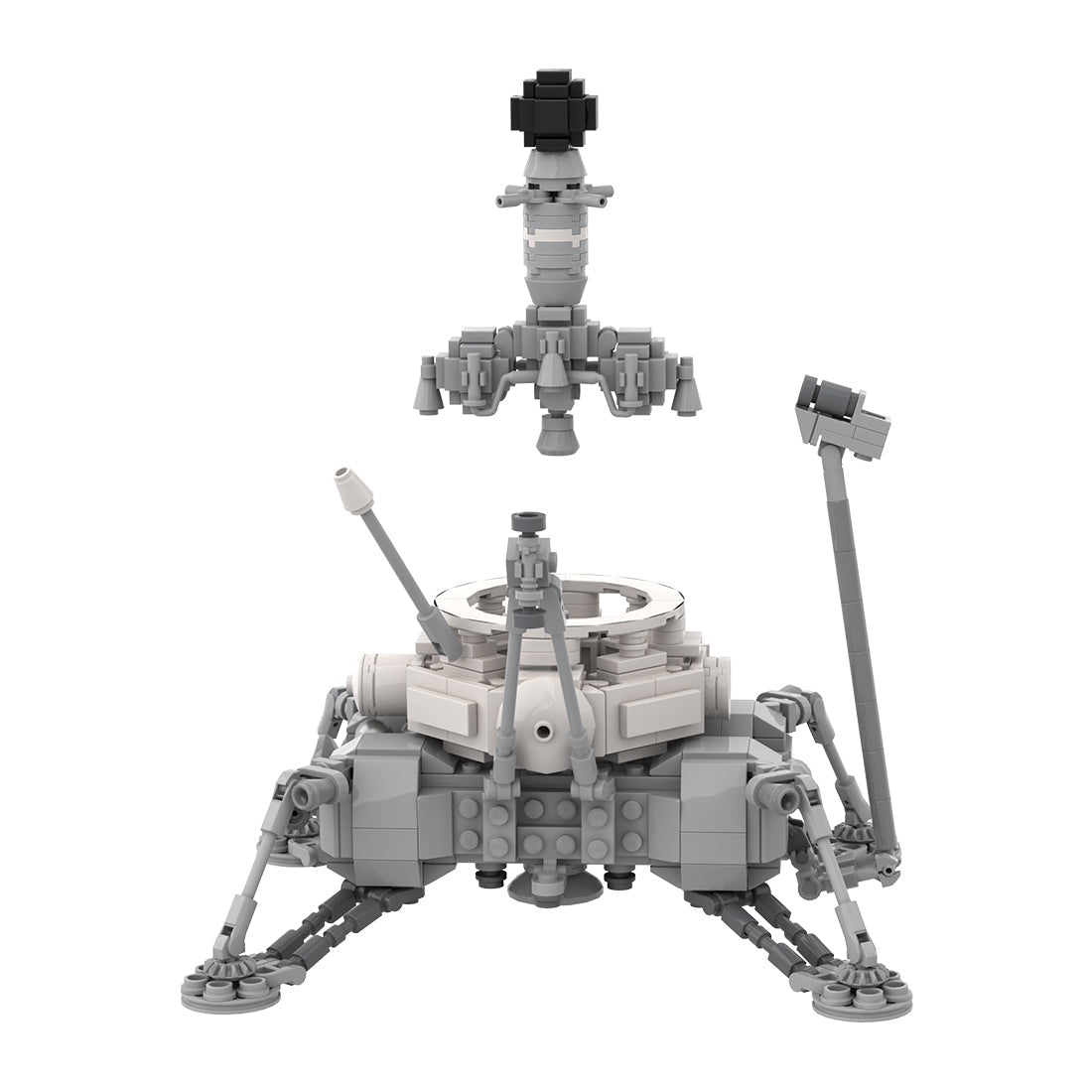 MOC - 122803 Raumschiff im Maßstab 1:20 Klemmbausteine - LesDiy - Klemmbausteine