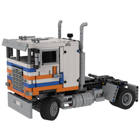 MOC - 122909 Freightliner FLB – B - Modell Klemmbausteine - LesDiy - Klemmbausteine