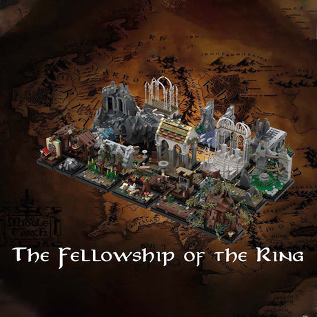 MOC - 123809 The Fellowship of the Ring - LesDiy - Klemmbausteine