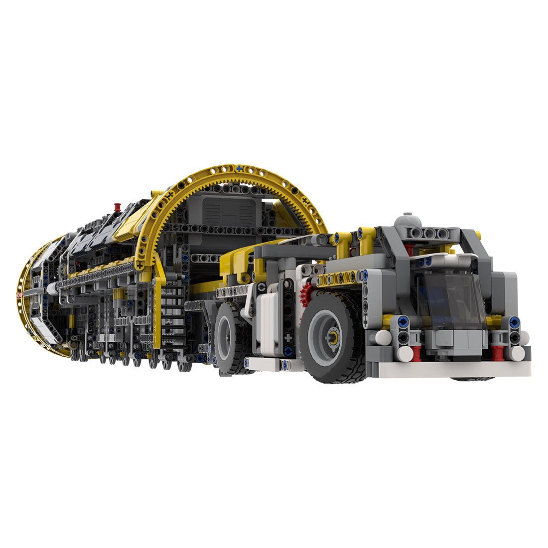 MOC - 123850 Tunnel Boring Machine Klemmbausteine - LesDiy - Klemmbausteine