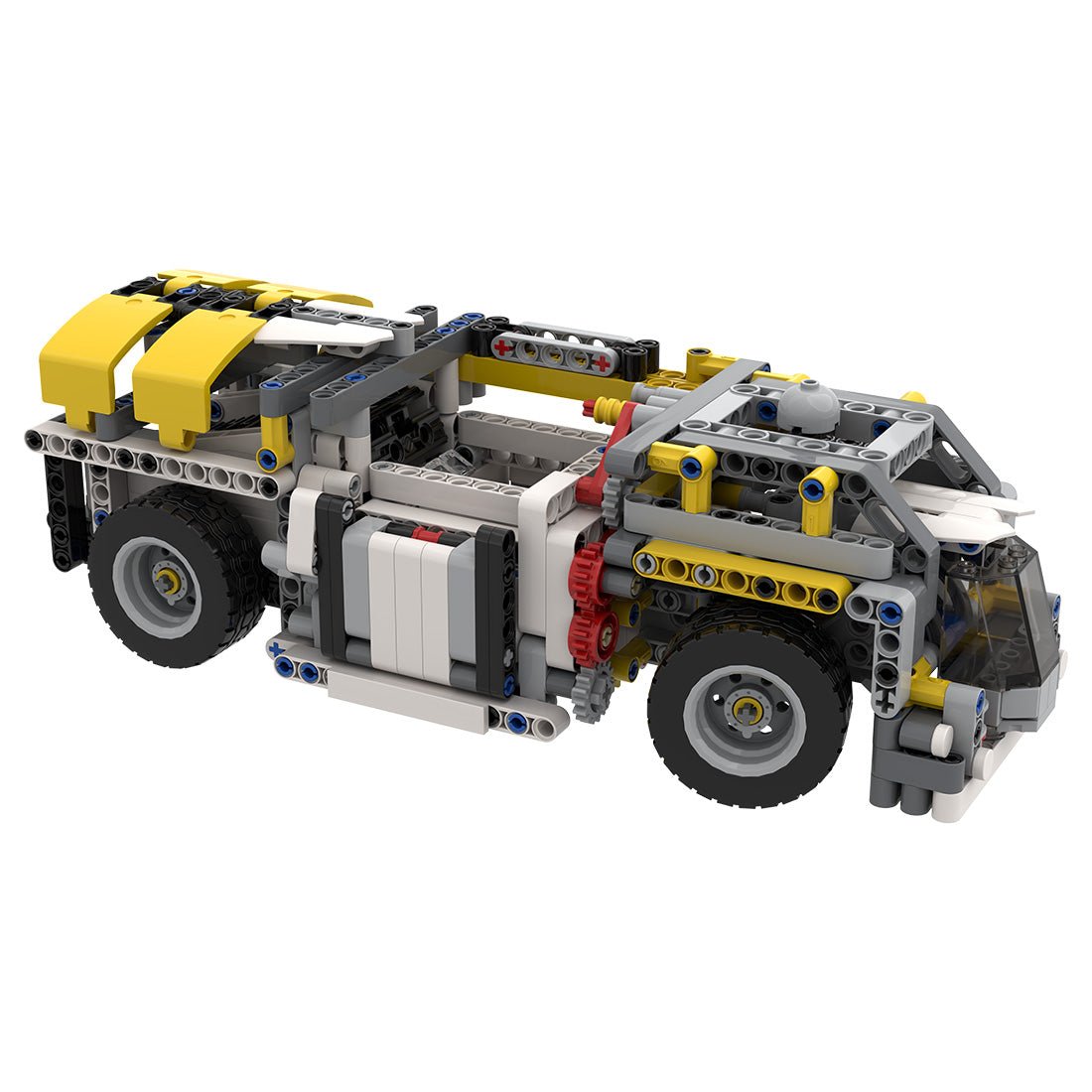 MOC - 123850 Tunnel Boring Machine Klemmbausteine - LesDiy - Klemmbausteine