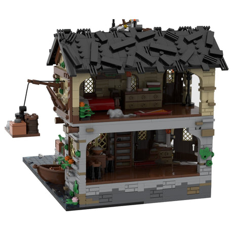 MOC - 124794 Medieval Harbor Klemmbausteine - LesDiy - Klemmbausteine