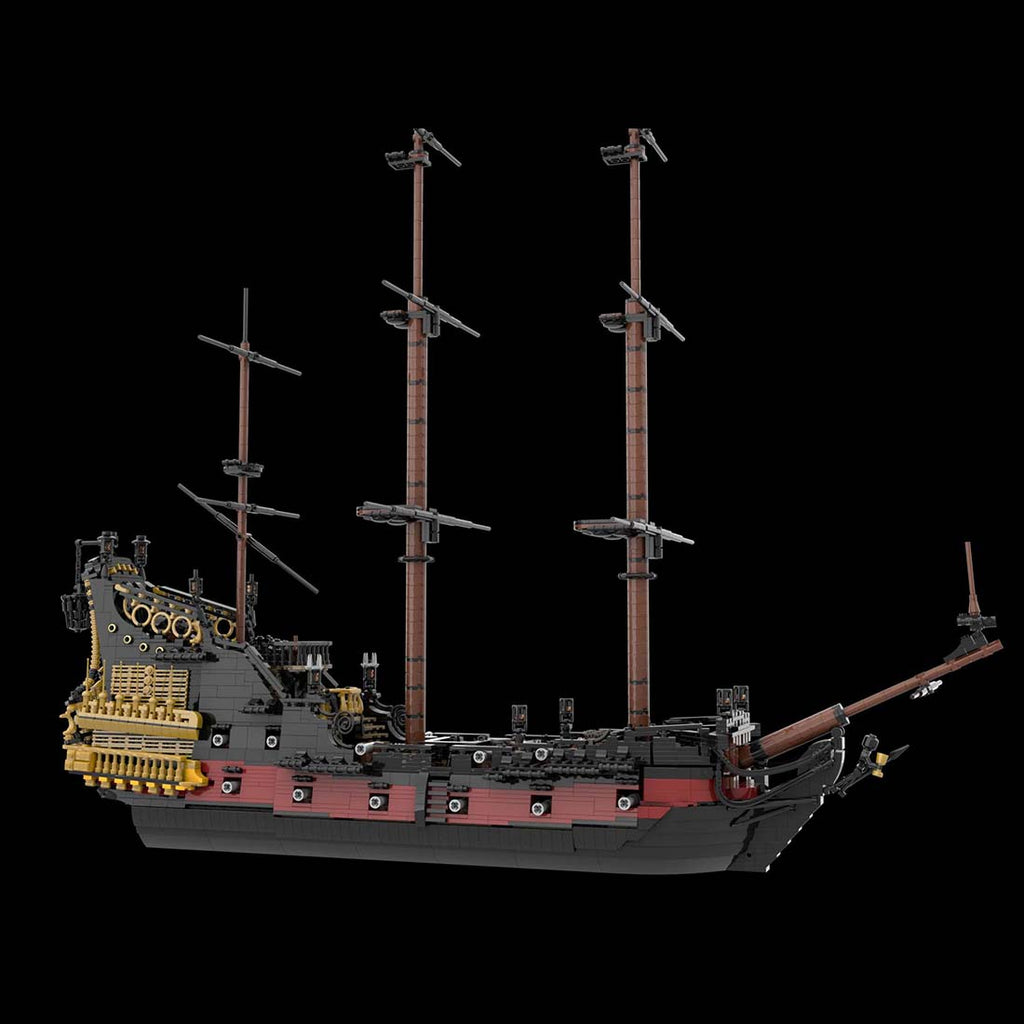 MOC 124924 Queen Anne s Revenge Ship Model Pirate Series Klemmbausteine moc-124924-queen-anne-s-revenge-ship-model-pirate-series-klemmbausteine