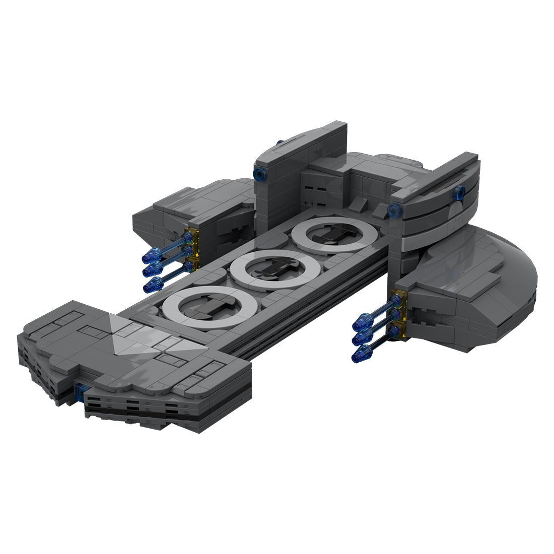 MOC - 125615 Asgard Bilskirnir - class Ship Klemmbausteine - LesDiy - Klemmbausteine