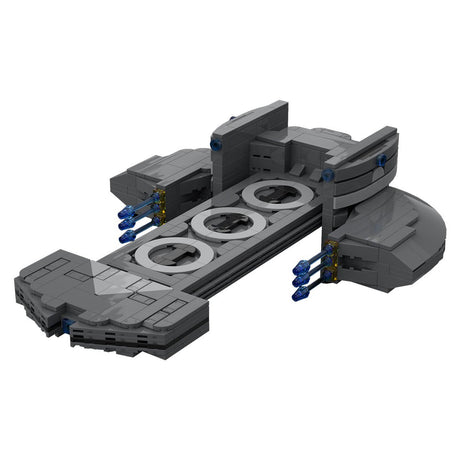 MOC - 125615 Asgard Bilskirnir - class Ship Klemmbausteine - LesDiy - Klemmbausteine