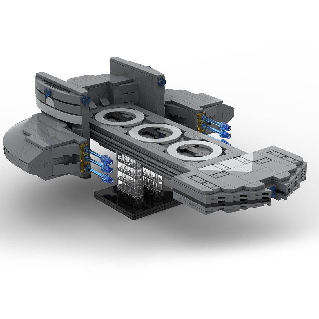 MOC - 125615 Asgard Bilskirnir - class Ship Klemmbausteine - LesDiy - Klemmbausteine