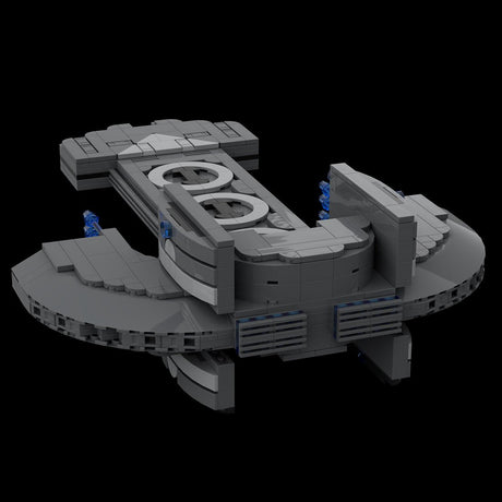 MOC - 125615 Asgard Bilskirnir - class Ship Klemmbausteine - LesDiy - Klemmbausteine