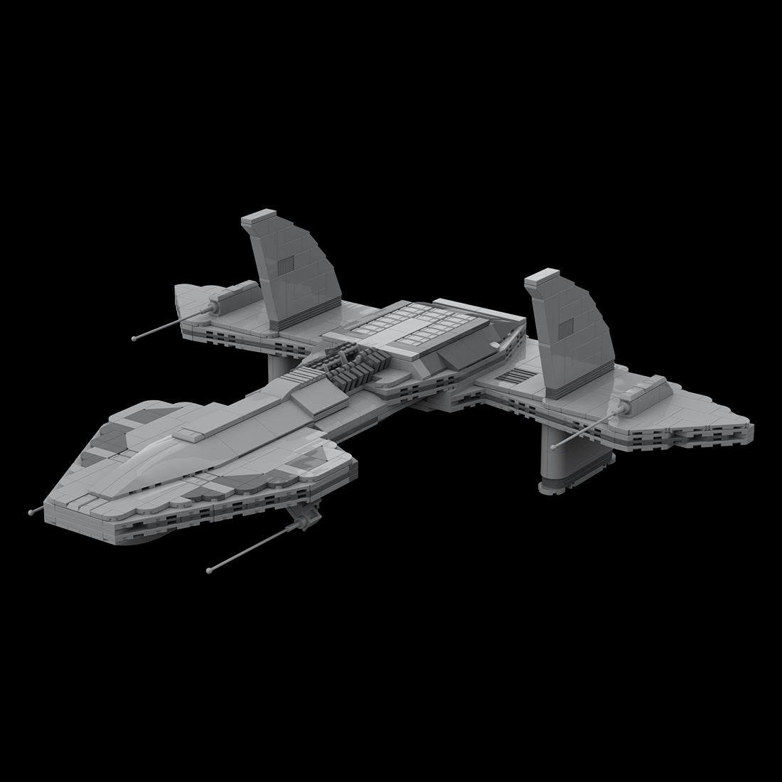 MOC - 125762 Asgard O'Neill - class Ship Klemmbausteine - LesDiy - Klemmbausteine