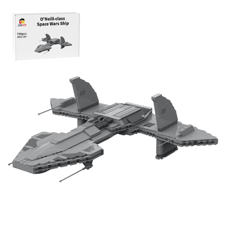 MOC - 125762 Asgard O'Neill - class Ship Klemmbausteine - LesDiy - Klemmbausteine