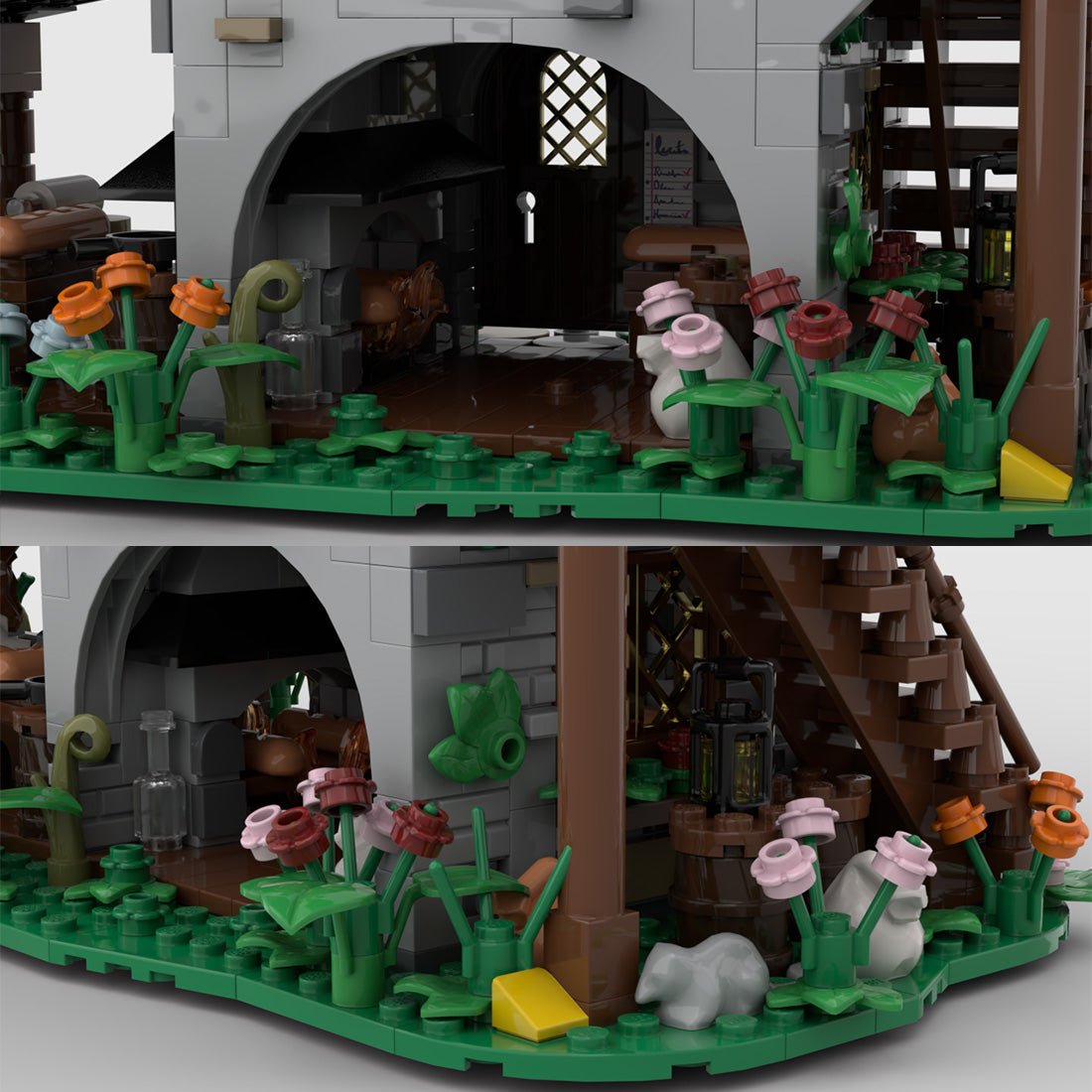 MOC - 125763 Medieval Bakery Klemmbausteine - LesDiy - Klemmbausteine