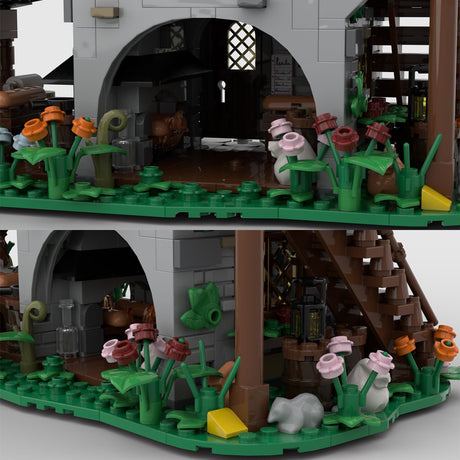 MOC - 125763 Medieval Bakery Klemmbausteine - LesDiy - Klemmbausteine