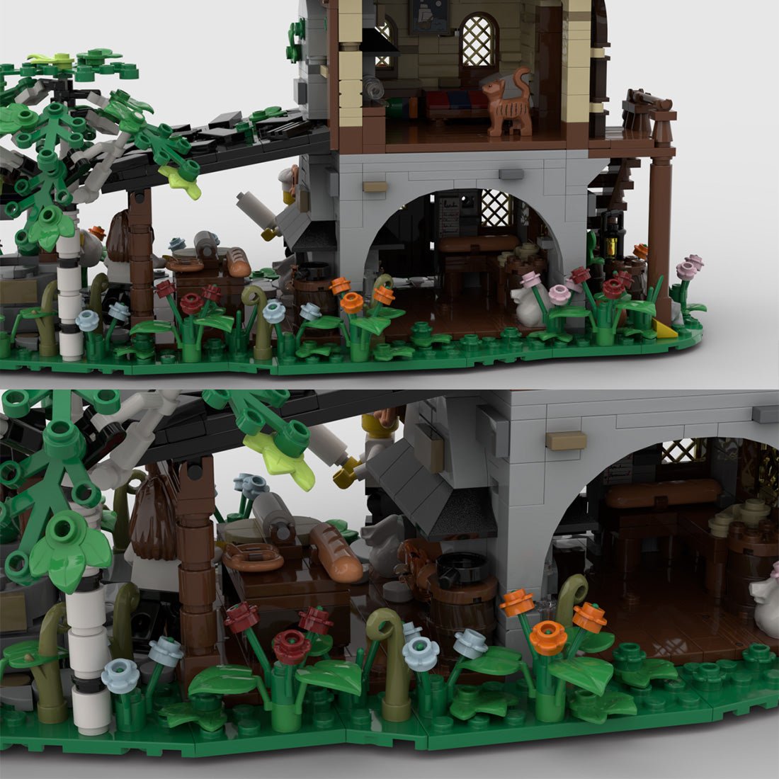 MOC - 125763 Medieval Bakery Klemmbausteine - LesDiy - Klemmbausteine