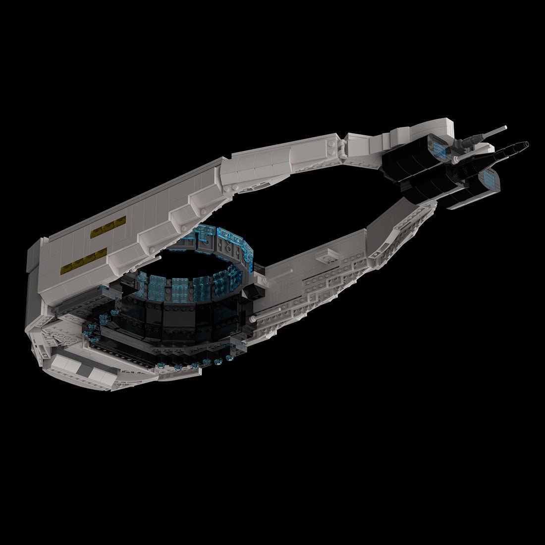 MOC - 126363 Ori Warship Klemmbausteine - LesDiy - Klemmbausteine