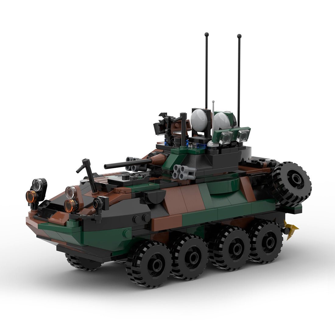 Mocsage  MOC - 126469 DIY Assembly LAV - 25 Infantry Fighting Vehicle Klemmbausteine - LesDiy - Klemmbausteine