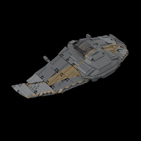 MOC - 126538 Goa'uld Death Glider Klemmbausteine - LesDiy - Klemmbausteine