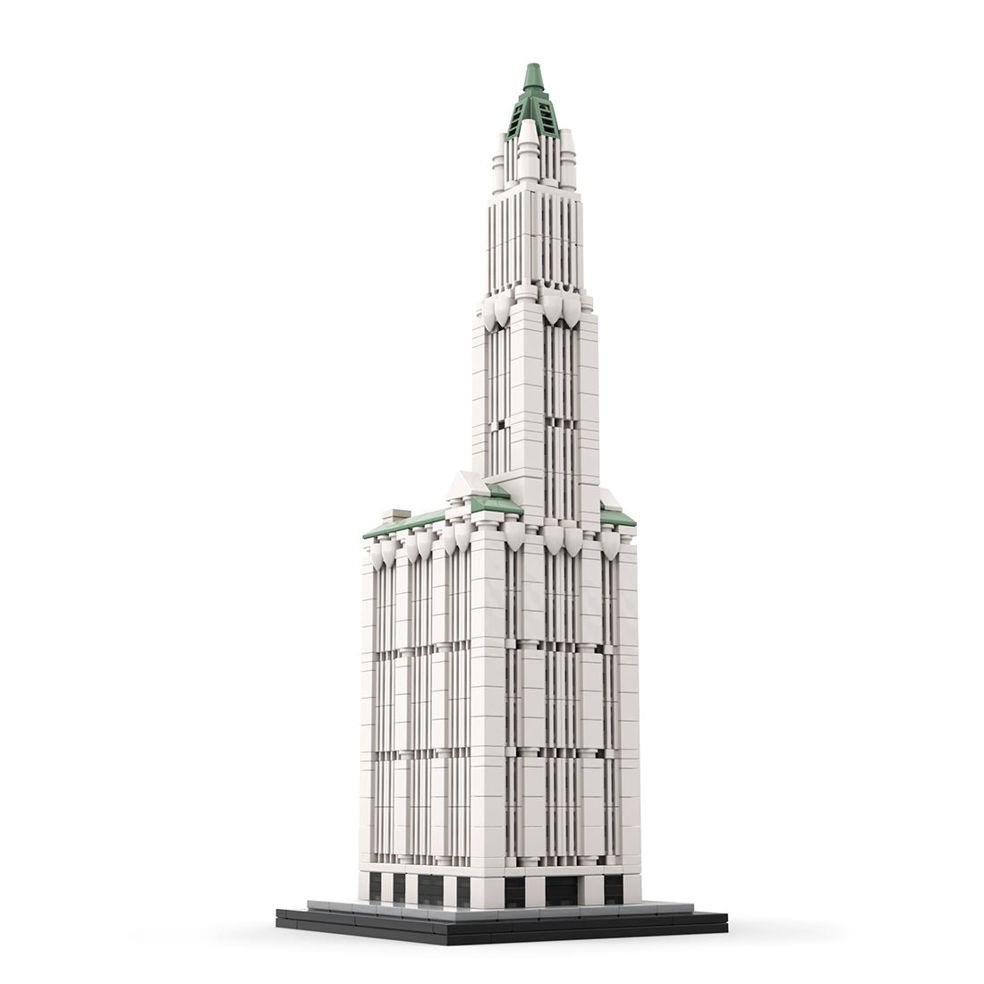MOC - 126951 Woolworth Building 1:800 Scale Klemmbausteine - LesDiy - Klemmbausteine
