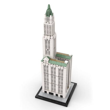 MOC - 126951 Woolworth Building 1:800 Scale Klemmbausteine - LesDiy - Klemmbausteine