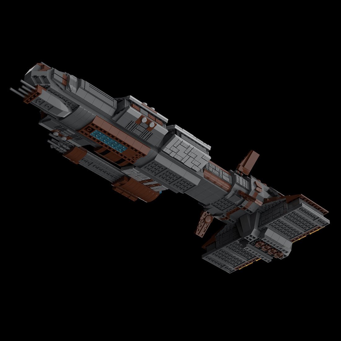 MOC - 126952 Lantean Aurora - class Klemmbausteine - LesDiy - Klemmbausteine