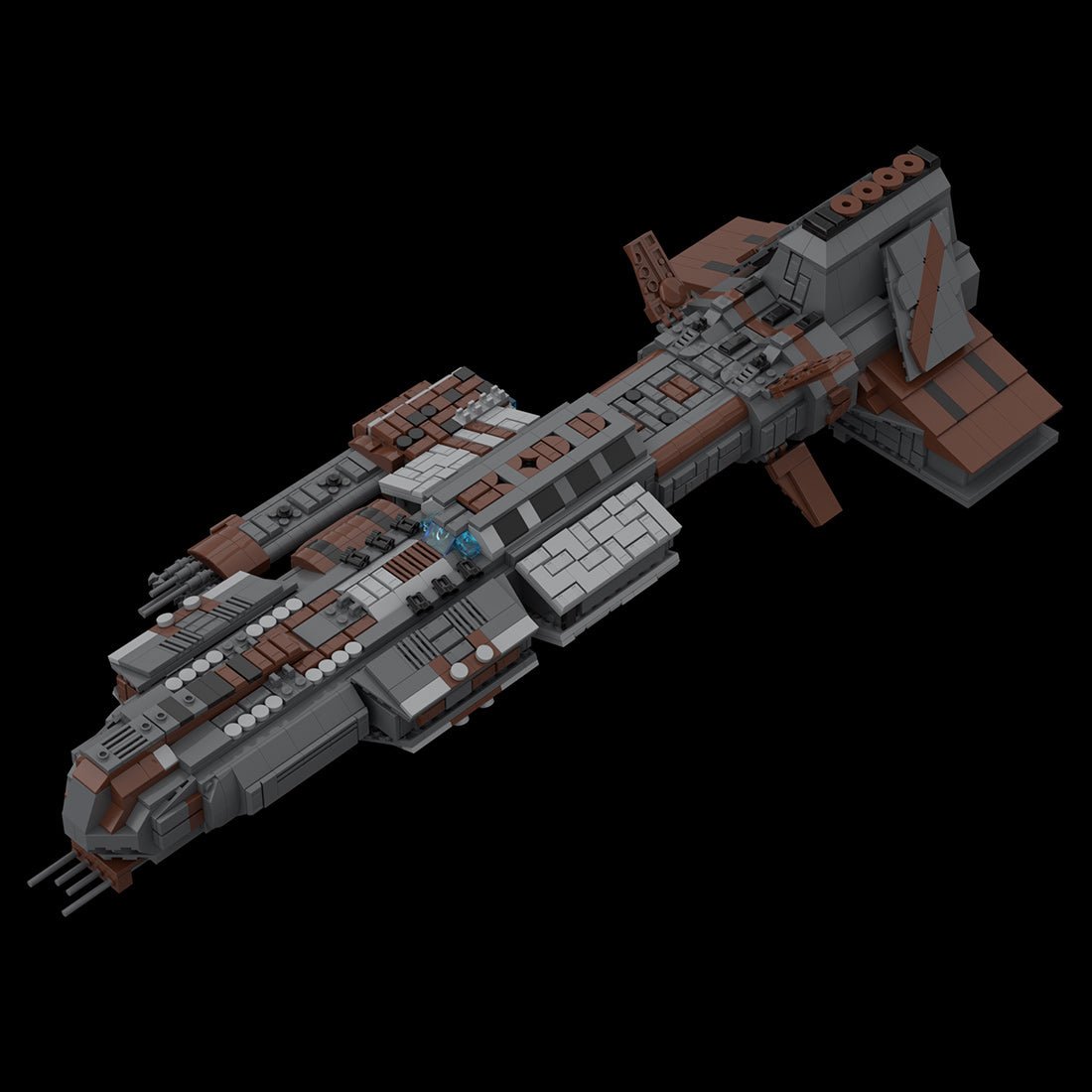 MOC - 126952 Lantean Aurora - class Klemmbausteine - LesDiy - Klemmbausteine